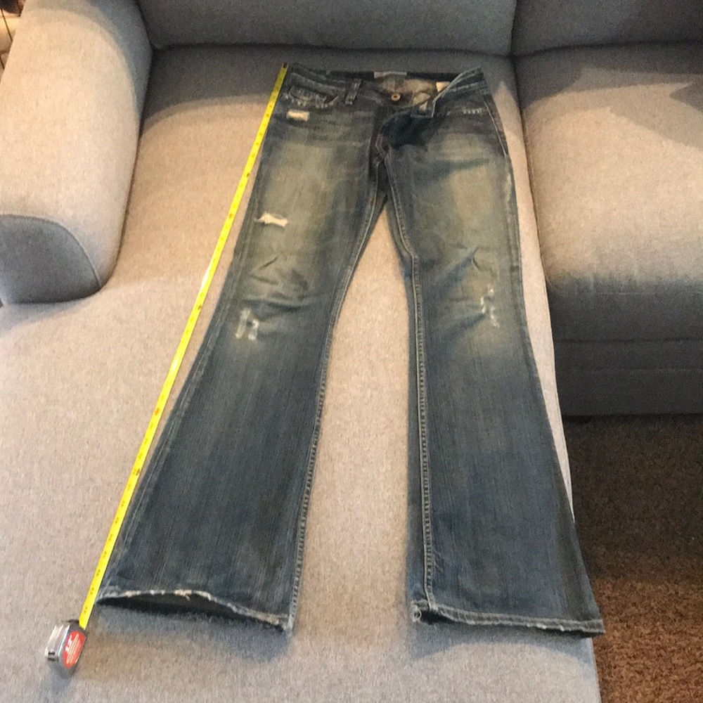 BKE Jeans - Vintage Washed/Rip Accents/Boot Cut-Slight Flare